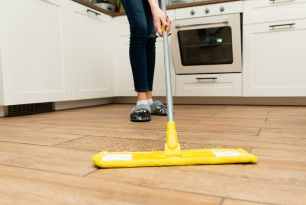 how to clean your LVT floor
